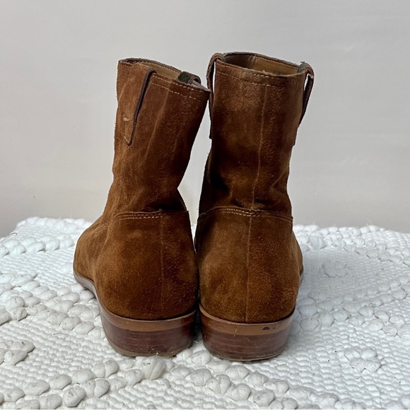 REBECCA MINKOFF Chasidy Saddle suede ankle boots size 9.5 - Picture 6 of 11